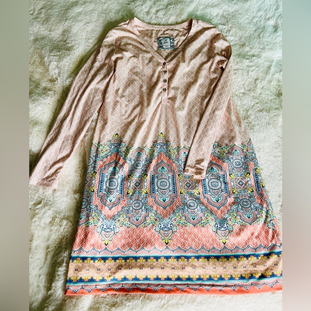 Echo Sleepwear with Pink and Blue Pattern